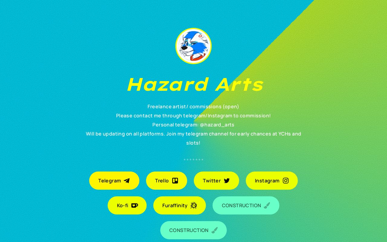 Hazard Arts information